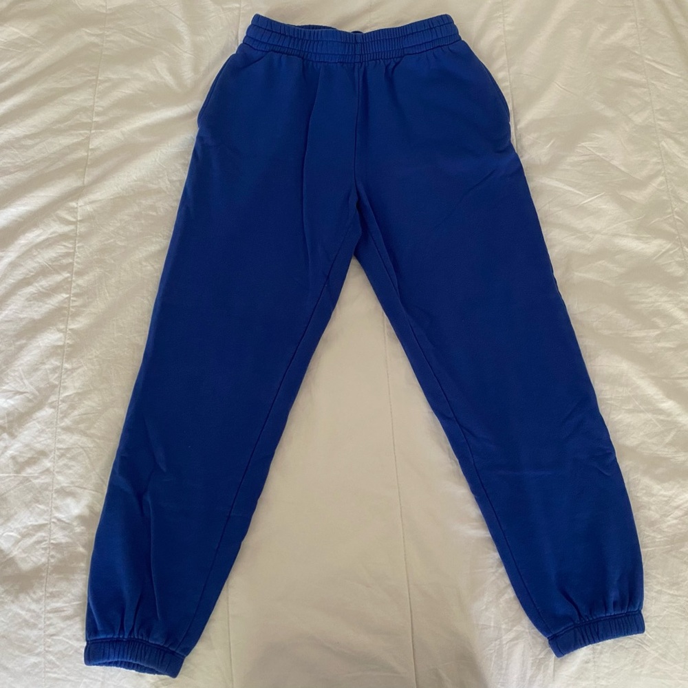 Blue Garage Jogger Sweats